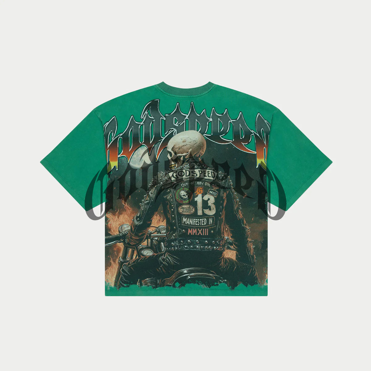 GODSPEED "Biker Nation" T-Shirt (Shamrock)