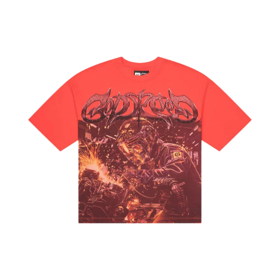 Steel Sharpens Steel (Red)