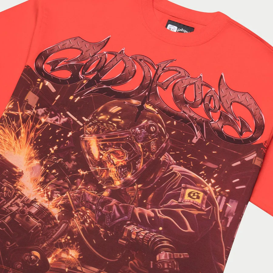 Steel Sharpens Steel (Red)