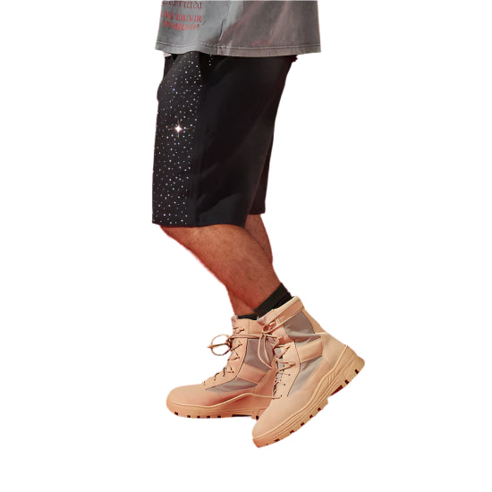 DUAA PASSION BLACK STONE SWEAT SHORT