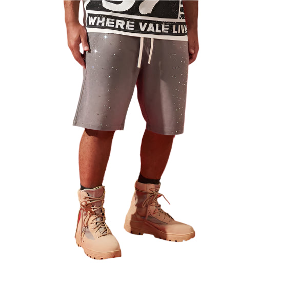 DUAA EFFORT LITE GREY STONE SWEAT SHORT