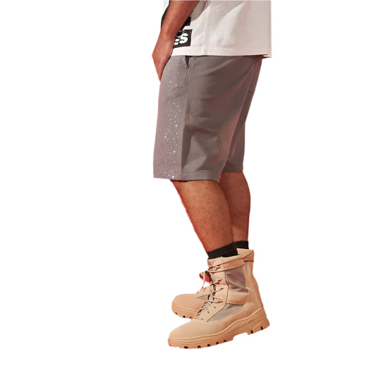 DUAA EFFORT LITE GREY STONE SWEAT SHORT