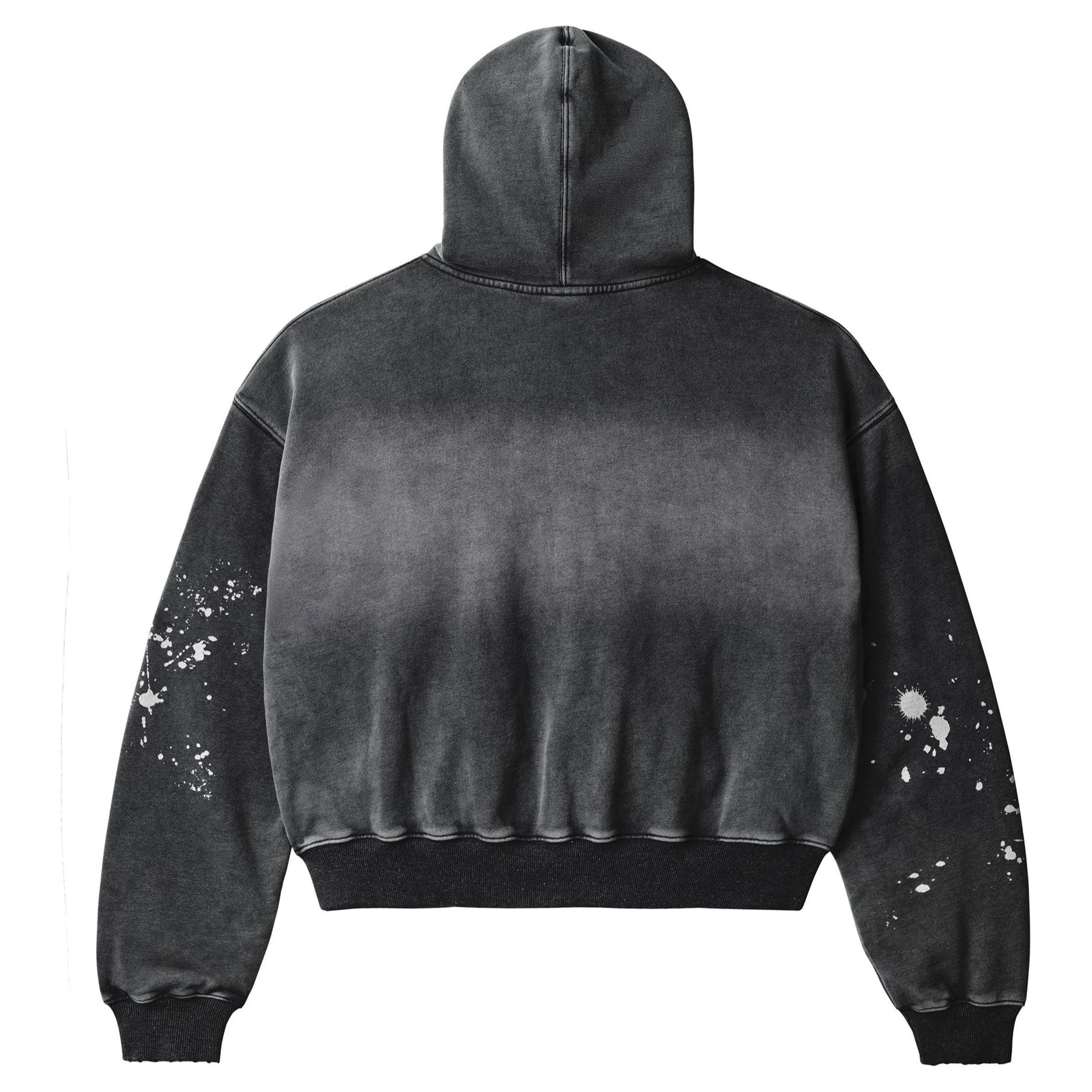Vale Forever Paint Zip-Up Hoodie Black