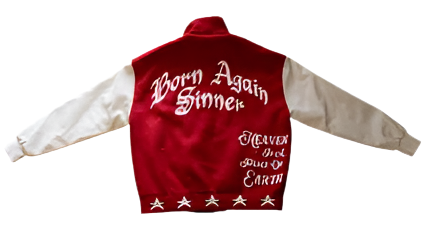 Born Sinner Varsity RED