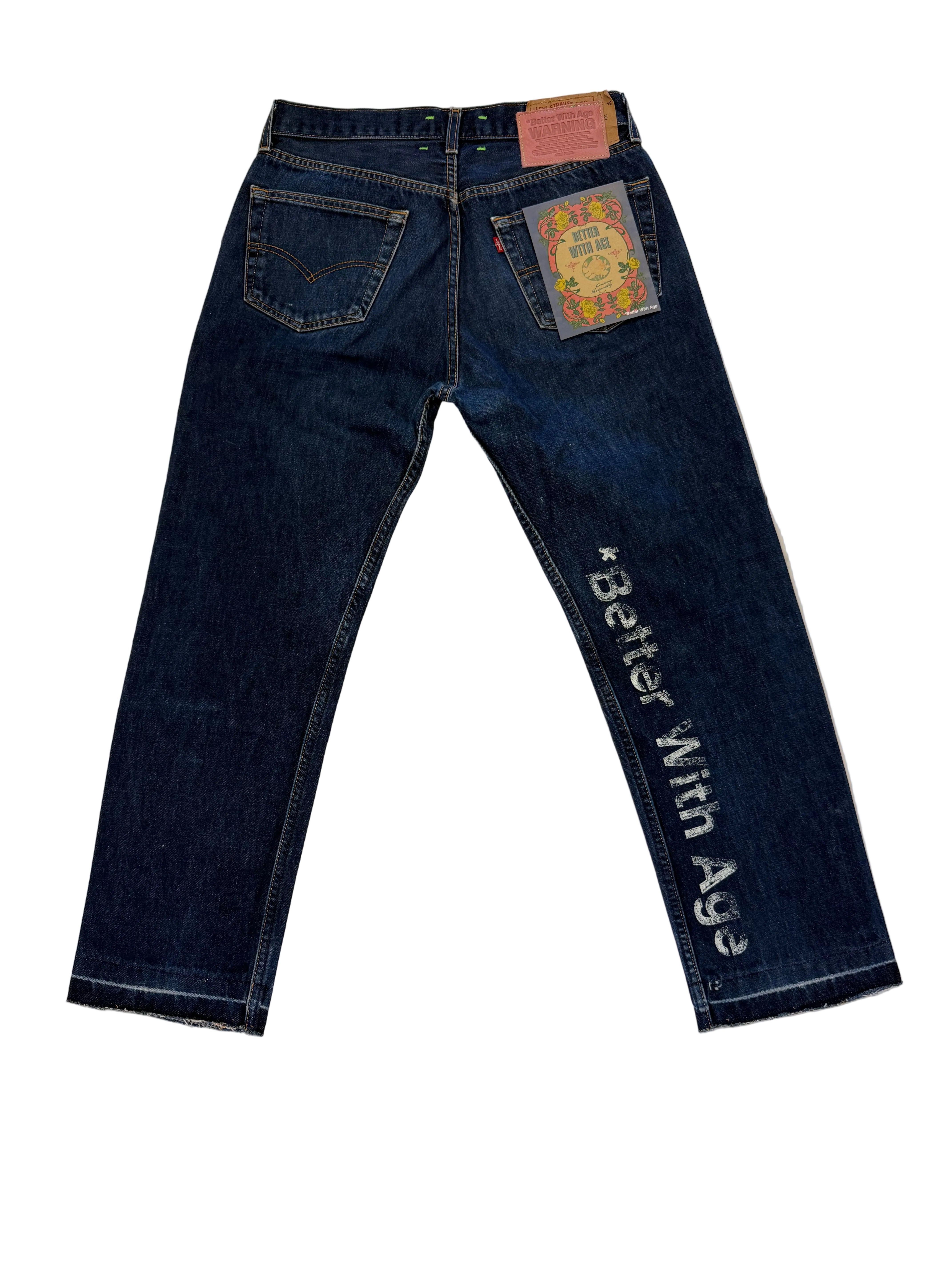 MONIKER DENIM TROUSER ( Dark Wash)