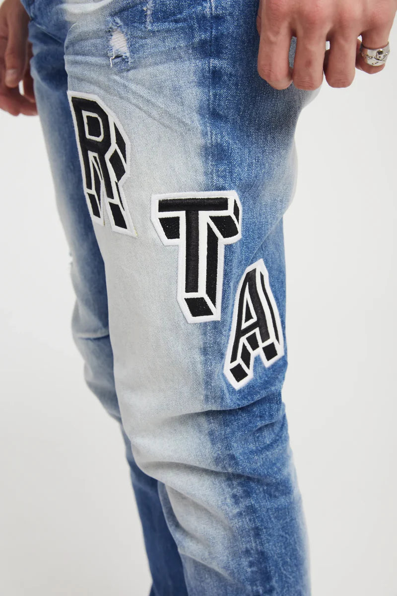 RTA Jeans - Bryant Collegiate - Blue Wash