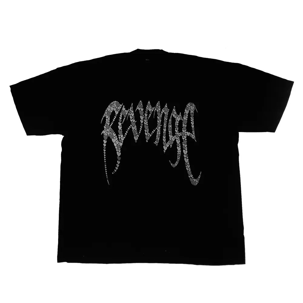 Revenge Broken Hearts Tee, Black