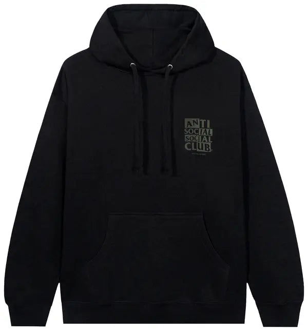 Anti Social Social Club Muted Hoodie 'Black'