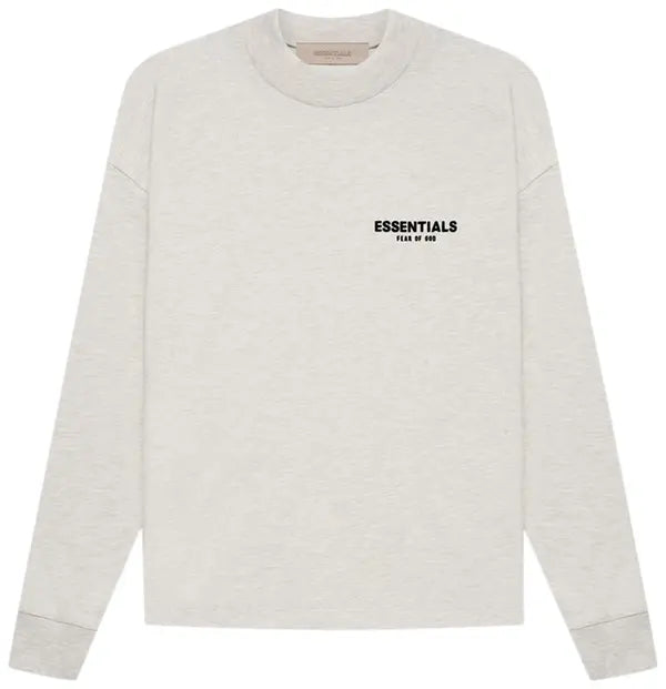 Fear of God Essentials Long-Sleeve Tee 'Light Oatmeal'