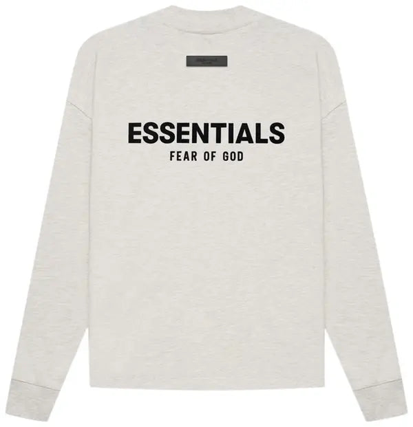 Fear of God Essentials Long-Sleeve Tee 'Light Oatmeal'