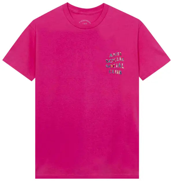 Anti Social Social Club Picking Up The Pieces Tee 'Pink