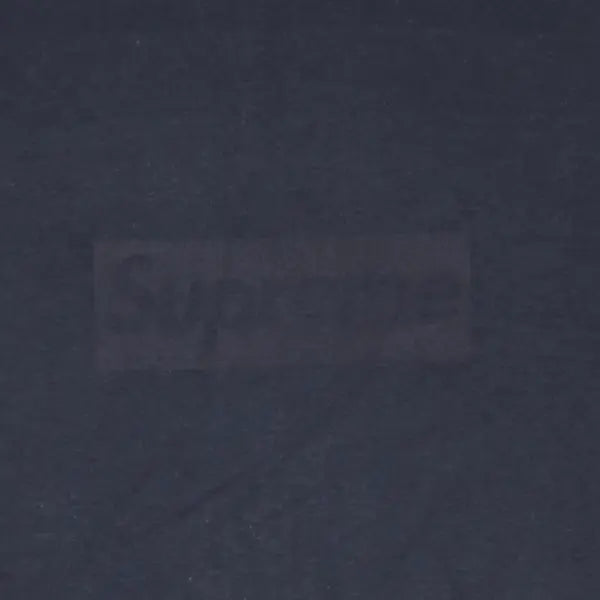 Supreme Tonal Box Logo Tee Navy
