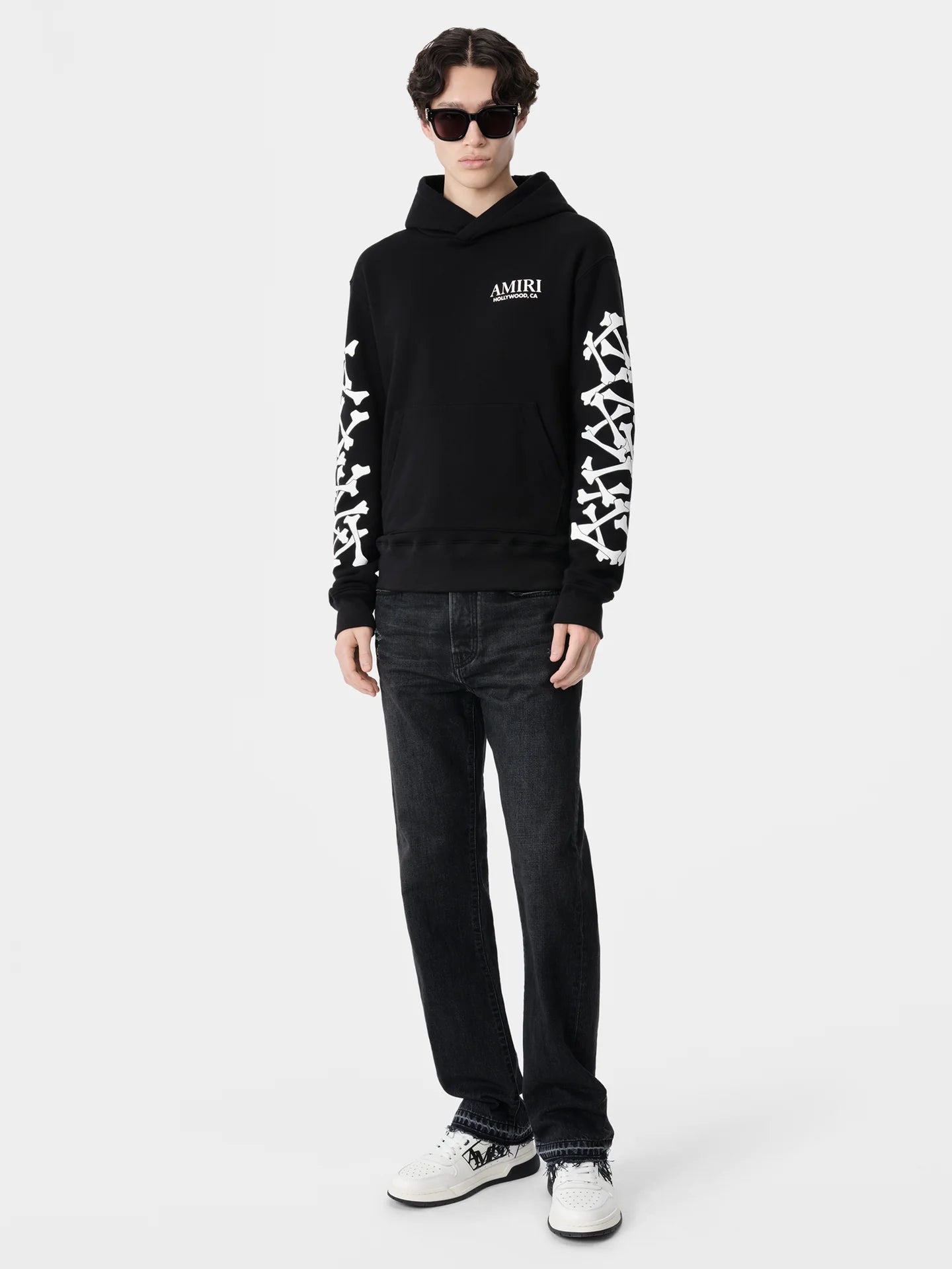 Amiri Stacked Bones Sweatshirt Black