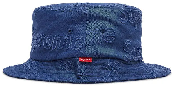 Supreme Lasered Twill Crusher 'Navy'
