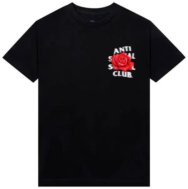 Anti Social Social Club Roses Are Red Tee 'Black'