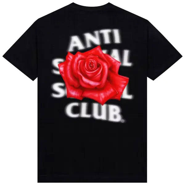 Anti Social Social Club Roses Are Red Tee 'Black'