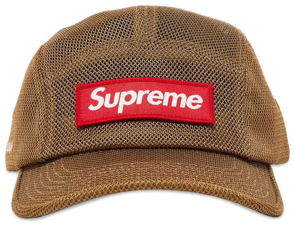 Supreme Mesh Cordura Camp Cap Sand