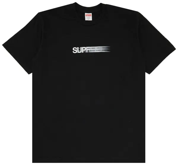 Supreme Motion Logo Tee 'Black'