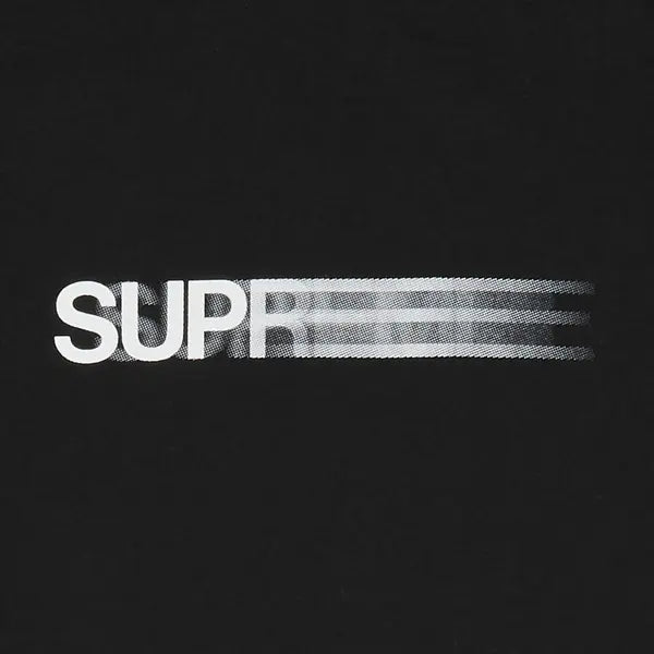 Supreme Motion Logo Tee 'Black'