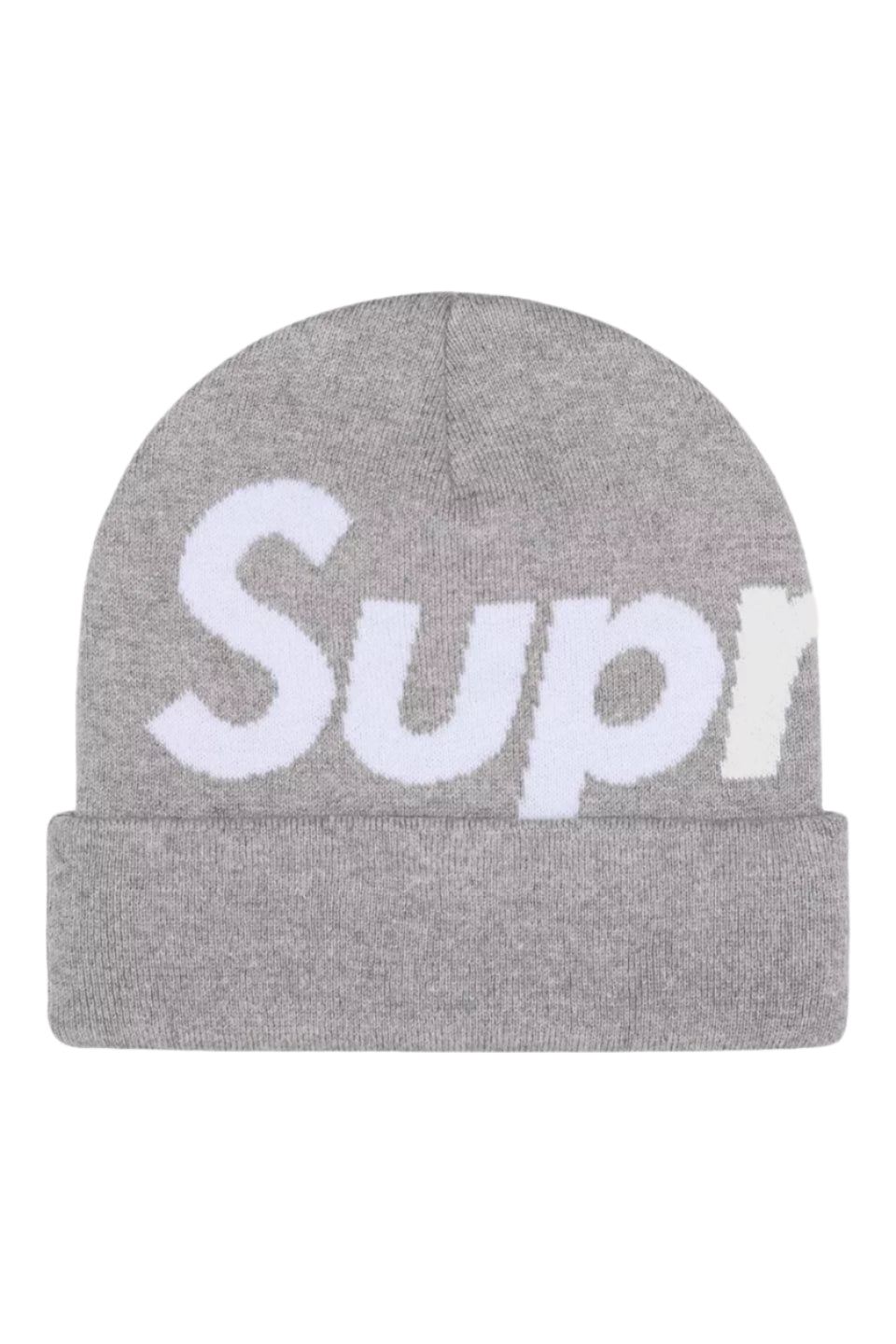 Supreme Big Logo Beanie FW24 (Grey)