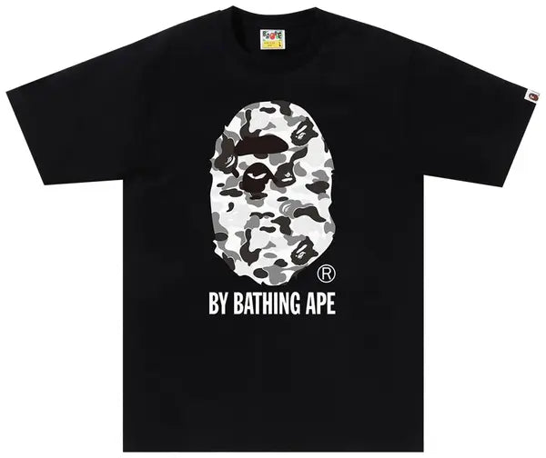 BAPE ABC Camo By Bathing Ape Tee 'Black/Grey'