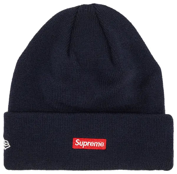 Supreme x New Era S Logo Beanie 'Navy'