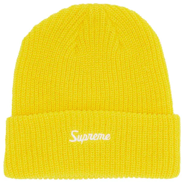 Supreme Loose Gauge Beanie 'Yellow'