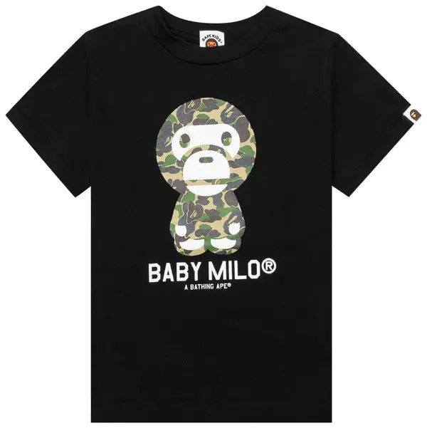 BAPE Kids ABC Camo Baby Milo Tee 'Black'