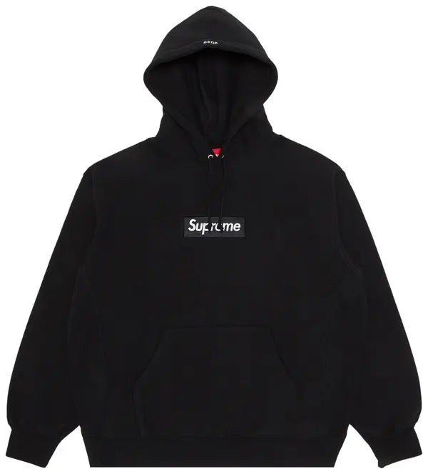 Supreme Box Logo Hooded Sweatshirt 'Black' 2023