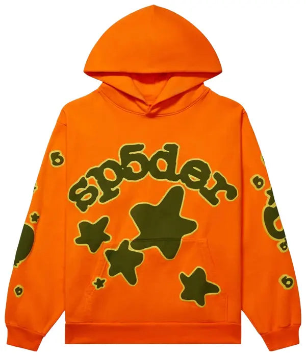 Sp5der Beluga Hoodie 'Orange'