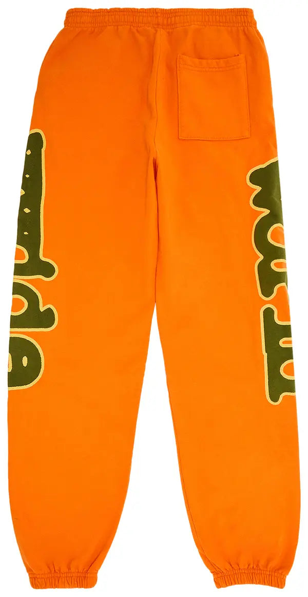Sp5der Beluga Sweatpants 'Orange'