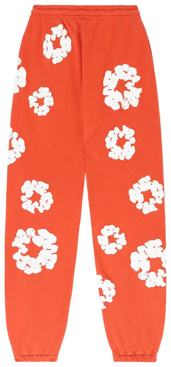 Denim Tears The Cotton Wreath Sweatpants 'Orange'