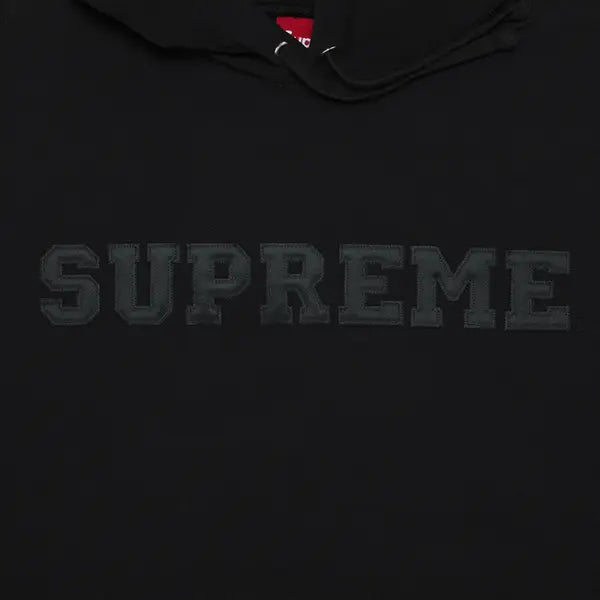Supreme Collegiate Hooded Sweatshirt 'Black'