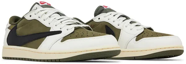 Travis Scott x Air Jordan 1 Retro Low OG SP 'Reverse Olive / Medium Olive'