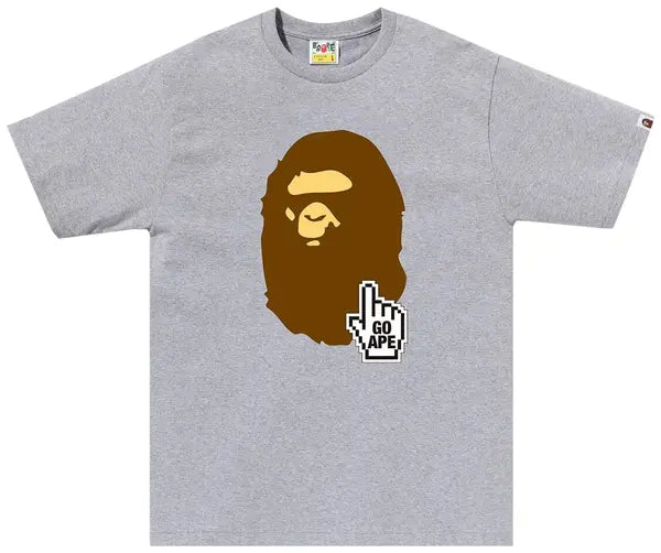 BAPE Online Tee (Online Exclusive) light grey