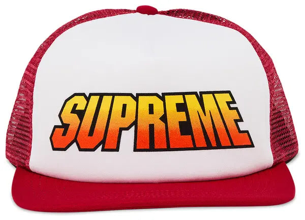 Supreme Gradient Mesh Back 5-Panel 'Red'