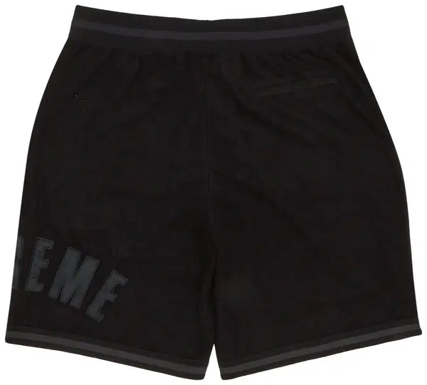 Supreme Ultrasuede Mesh Short 'Black'