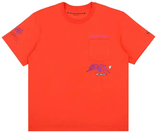 Chrome Hearts Matty Boy Sick Heart Tee 'Red'