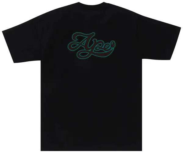 BAPE Varsity Baseball Logo Tee 'Black'