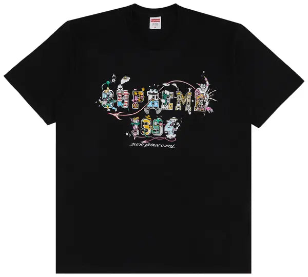 Supreme Varsity Tee 'Black'