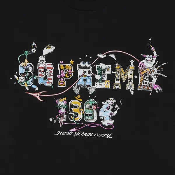 Supreme Varsity Tee 'Black'