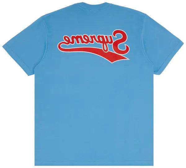 Supreme Backwards Tee 'Bright Blue'
