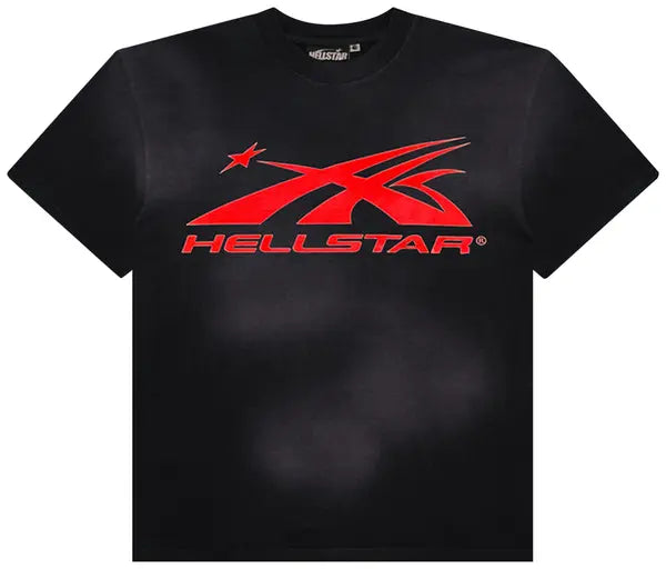 Hellstar Sports Core Gel Logo T-Shirt 'Black/Red'