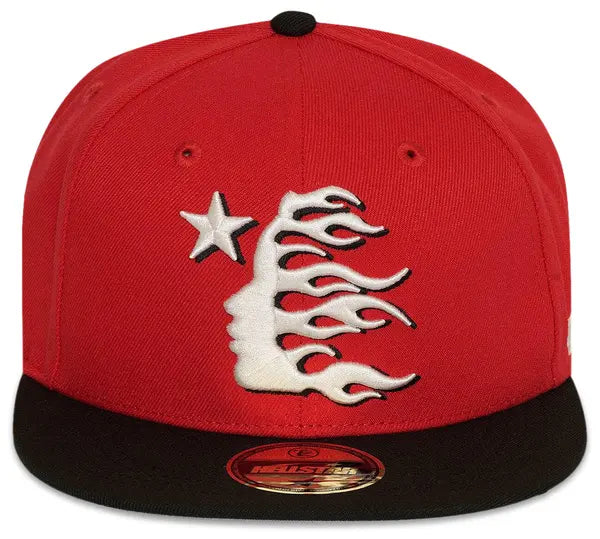 Hellstar Baseball Fitted Hat 'Red'