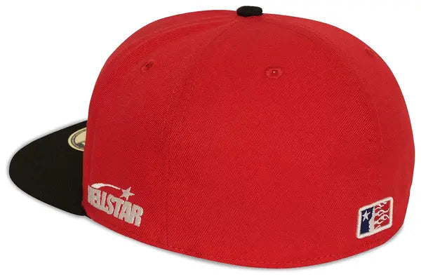 Hellstar Baseball Fitted Hat 'Red'