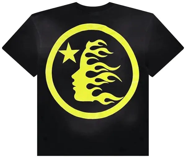 Hellstar Gel Sport Logo T-Shirt Black/Yellow