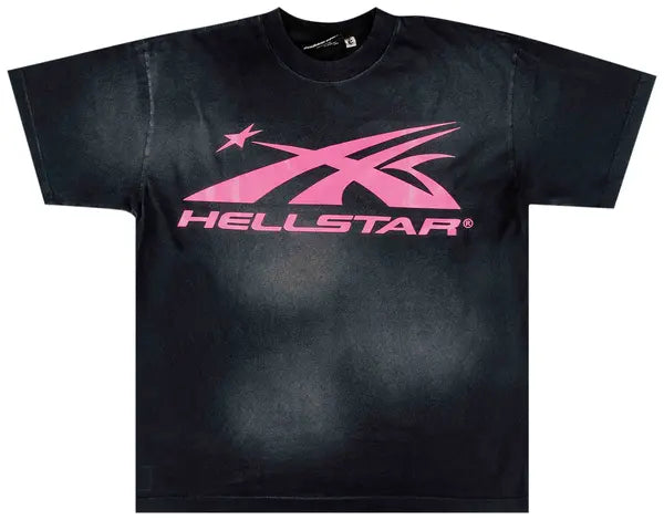 Hellstar Classic Tee 'Black/Pink'