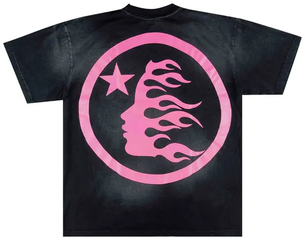 Hellstar Classic Tee 'Black/Pink'
