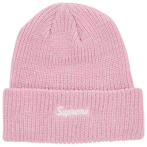 Supreme Loose Gauge Beanie 'Pink'