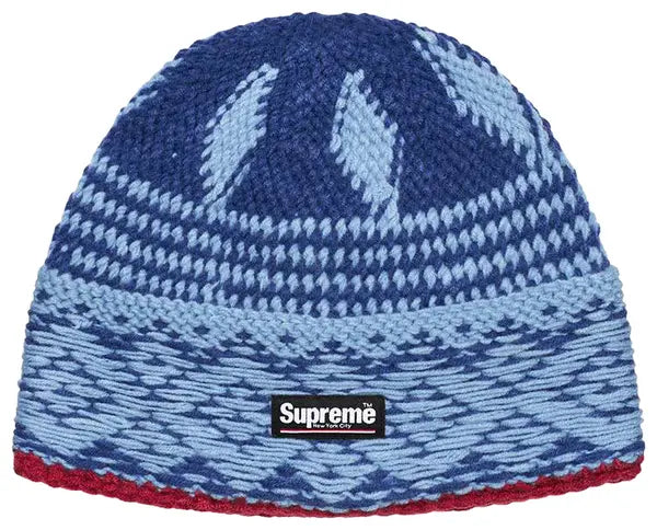 Supreme Diamond Beanie 'Navy'